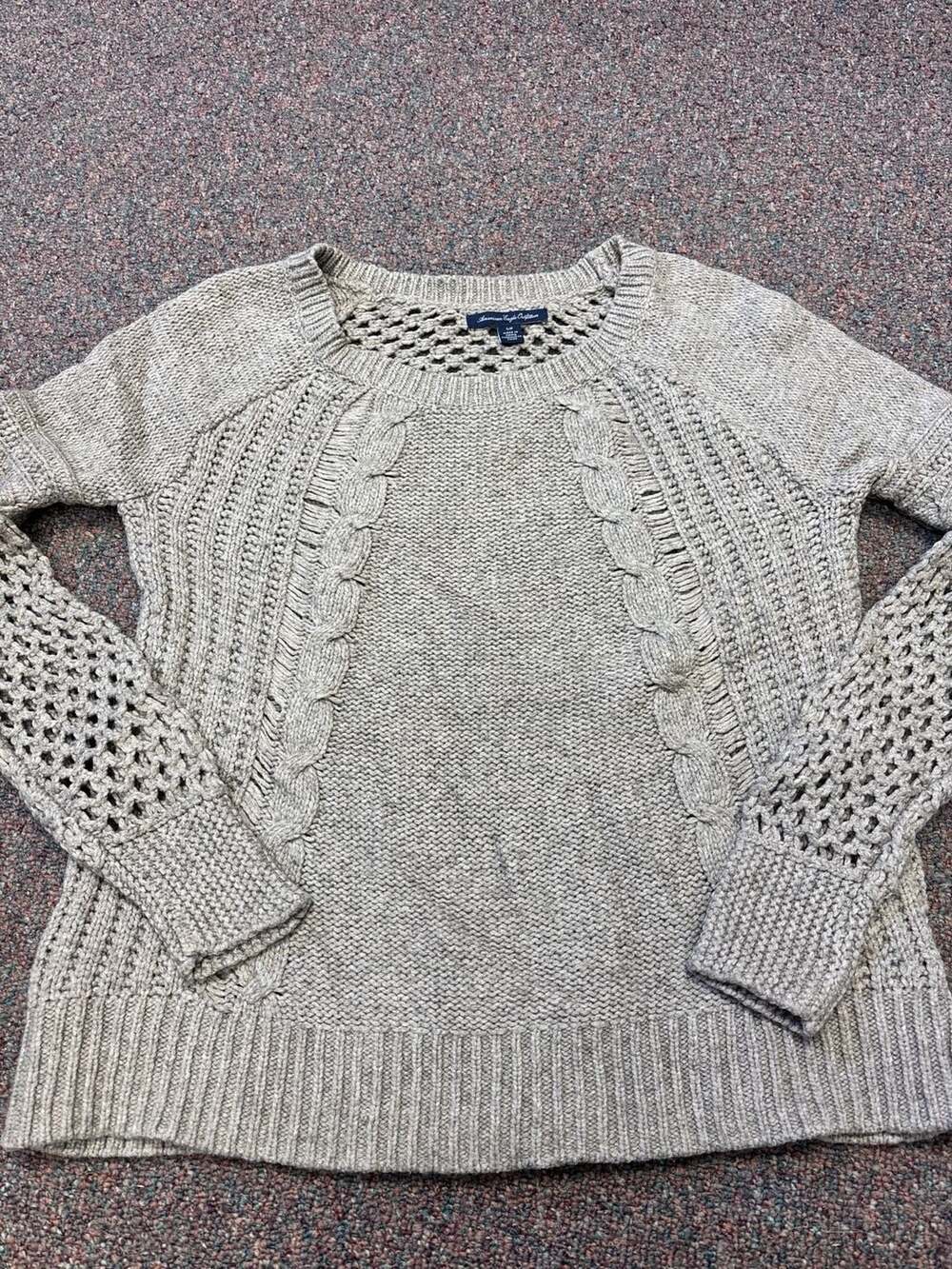 American Eagle Outfitters Sweater Size S Beige/greige